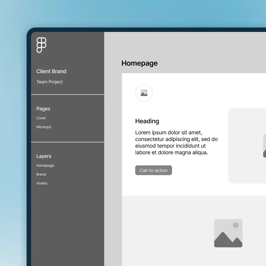 homepage dashboard