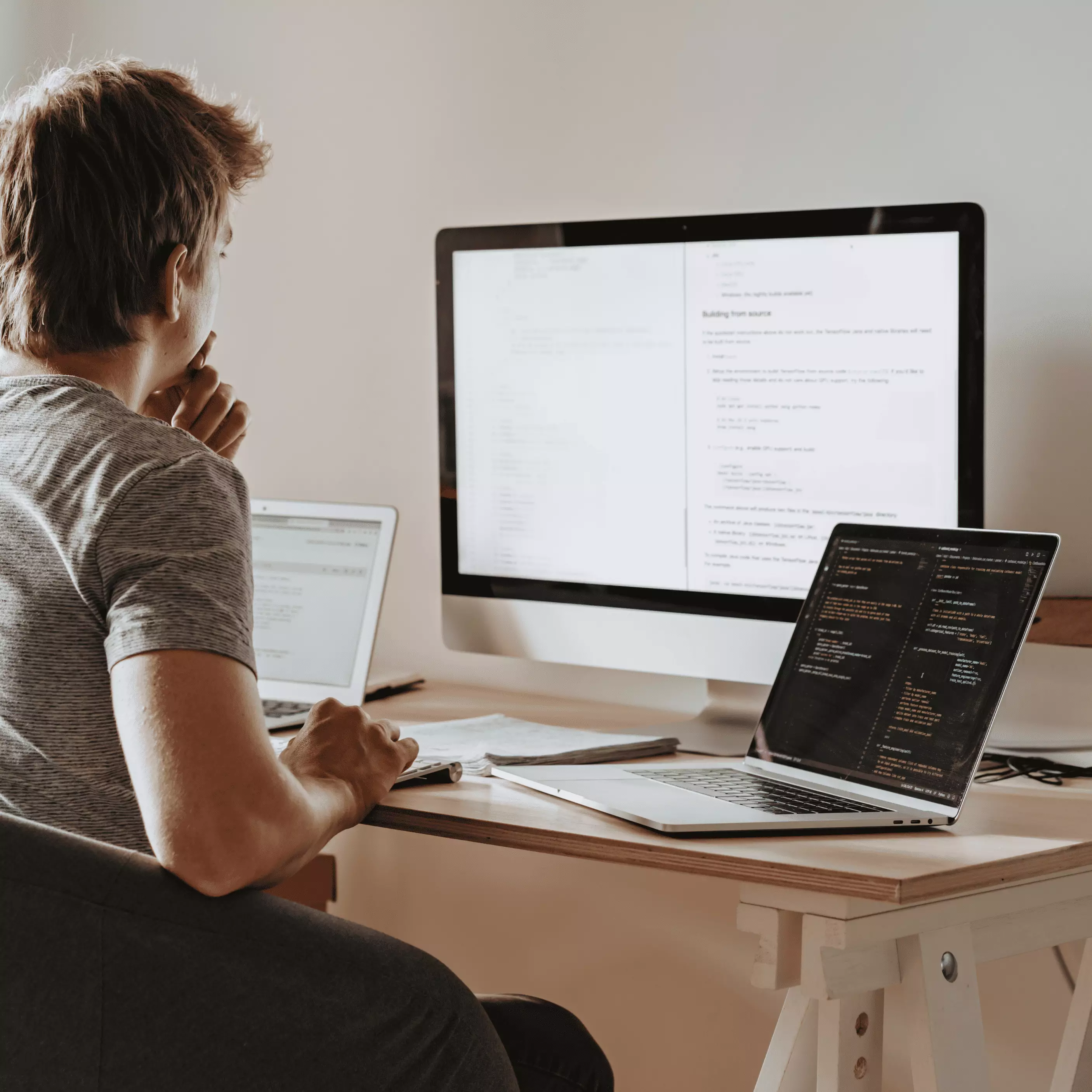 Data Handling Framework Backend interface for data logic layer management